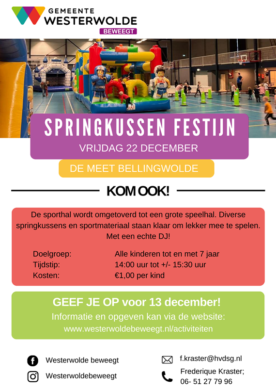 Springkussensfestijn Bellingwolde
